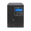 Kép 1/3 - ABLEREX UPS, ARES PLUS, AR1000, 2xIEC + 2xSchuko, 1000VA (900 W) Online kettős konv. szünetmentes tápegység, torony, LCD