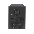 Kép 2/3 - ABLEREX UPS, GLAMOR GR1500, 3xIEC+2xSchuko, 1500VA (900 W) LINE-INTERACTIVE szünetmentes tápegység, torony, LCD