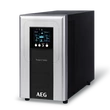 Kép 1/2 - AEG szünetmentes tápegység, PROTECT C 3000, 3000VA (2700W), 4x IEC320 C13, online kettős konverziós UPS, AVR, LCD