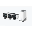 Kép 1/5 - ANKER EUFYCAM S3 Pro Biztonsági Kamera Rendszer (3+1) 4K UHD, Beépített Napelem, BionicMind, kültéri - T88933W1