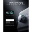 Kép 5/5 - ANKER Hálózati Töltő, Prime Charger GaNPrime, 6 portos, 250W, 4xUSB-C, 2xUSB-A, EU, fekete - A2345341