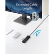 Kép 4/5 - ANKER USB HUB, Ultra Slim Data USB 3.0 HUB, 4 port, fekete - A7516016