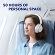 Kép 2/5 - ANKER Vezeték Nélküli Fejhallgató, Soundcore Q45, Aktív Zajszűrő, fehér - A3040G21