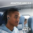 Kép 5/9 - ANKER Vezeték Nélküli Fülhallgató, Soundcore Liberty 4 NC, sötétkék - A3947G31