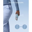 Kép 4/5 - ANKER Vezeték Nélküli Töltő és Powerbank, PowerWave Mag-Go, 5000mAh, EU, kék -  B25A7331