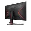 Kép 4/5 - AOC Gaming 155Hz monitor 27" Q27G2E/BK, 2560x1440, 16:9, 250cd/m2, 1ms, 2xHDMI/DisplayPort