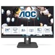 Kép 1/5 - AOC IPS monitor 23.8" 24E1Q, 1920x1080, 16:9, 250cd/m2, 5ms, VGA/HDMI/Displayport, hangszóró