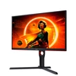 Kép 3/5 - AOC Gaming 240Hz monitor 24.5" 25G3ZM/BK, 1920x1080, 16:9, 300cd/m2, 1ms, 2xHDMI/DisplayPort, áll. mag, pivot
