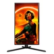 Kép 5/5 - AOC Gaming 240Hz monitor 24.5" 25G3ZM/BK, 1920x1080, 16:9, 300cd/m2, 1ms, 2xHDMI/DisplayPort, áll. mag, pivot