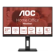 Kép 1/5 - AOC IPS monitor 27" 27E3QAF, 1920x1080, 16:9, 300cd/m2, 4ms, HDMI/DisplayPort/VGA, Pivot, hangszóró