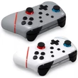 Kép 1/2 - ARMOR3 NUCHAMP Nintendo Switch Kiegészítő Vezeték nélküli kontroller, Fehér & Szürke (2-PACK)