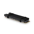 Kép 1/5 - AXAGON CLR-M2L6 alumínium passzív hűtő M. 2 SSD-hez