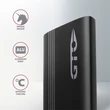 Kép 3/5 - AXAGON EEM2-GTO Thin Oval SuperSpeed+ USB-C - NVMe M. 2 külső ház, fekete