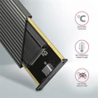 Kép 5/5 - AXAGON EEM2-XR USB-C 3.2 Gen2 - M. 2 NVMe SSD Radiator külső ház