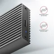 Kép 4/5 - AXAGON EEM2-XR USB-C 3.2 Gen2 - M. 2 NVMe SSD Radiator külső ház