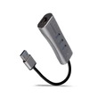 Kép 1/5 - AXAGON HMA-GL3AP 3 portos USB 3.2 HUB LAN csatlakozóval, ezüst