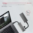 Kép 3/5 - AXAGON HMC-5G2 SuperSpeed USB-C 10 Gbps HUB