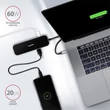 Kép 5/5 - AXAGON HMC-6GL SuperSpeed USB-C Combo 6in1 USB Hub, fekete
