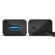 Kép 5/5 - AXAGON HUE-SA7BP USB3.0 CHARGING HUB (Hétportos USB 3.0 hub gyors töltési támogatással. AC adapter a csomagban. Fekete)