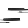 Kép 4/5 - AXAGON HUE-SA7BP USB3.0 CHARGING HUB (Hétportos USB 3.0 hub gyors töltési támogatással. AC adapter a csomagban. Fekete)