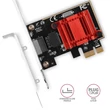 Kép 3/4 - AXAGON PCEE-GIX PCIE GIGABIT ETHERNET (Gigabit Ethernet PCI-Express hálózati kártya Intel I210AT lapkakészlettel)
