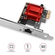 Kép 2/4 - AXAGON PCEE-GIX PCIE GIGABIT ETHERNET (Gigabit Ethernet PCI-Express hálózati kártya Intel I210AT lapkakészlettel)