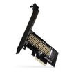 Kép 1/5 - AXAGON PCEM2-N PCIE NVME M.2 x4 M-Key slot adapter