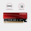 Kép 3/5 - AXAGON PCEM2-S PCIE NVME M.2 Adapter