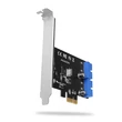 Kép 1/4 - AXAGON PCEU-034VL SuperSpeed USB 4 Internal Ports PCI-Express Card