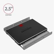 Kép 2/5 - AXAGON RHD-125B 3.5"-ről 2.5"-re SSD/HDD beépítő keret, ezüst