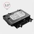 Kép 5/5 - AXAGON RHD-435 5,25"-ről 4 db 2.5" vagy 1 db 3.5" és 2 db 2.5" SSD/HDD beépítő keret