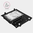 Kép 3/5 - AXAGON RHD-435 5,25"-ről 4 db 2.5" vagy 1 db 3.5" és 2 db 2.5" SSD/HDD beépítő keret
