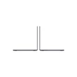 Kép 3/4 - Apple Macbook Air 13.6"  M4 10C CPU/10C GPU, 16GB/512GB - Midnight - HUN KB