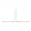 Kép 5/5 - Apple Macbook Air 13.6"  M4 10C CPU/10C GPU, 24GB/512GB - Starlight - HUN KB