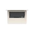 Kép 2/4 - Apple Macbook Air 15.6"  M4 10C CPU/10C GPU, 16GB/512GB - Starlight - HUN KB