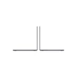 Kép 3/4 - Apple Macbook Air 15.6"  M4 10C CPU/GPU GPU, 24GB/512GB - Midnight - HUN KB