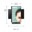 Kép 3/4 - BENQ IPS monitor 23,8" GW2490T 1920x1080, 250 cd/m2, 5ms, 100 Hz, Eye-Care, 2xHDMI, DisplayPort, hangszóró