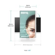 Kép 3/4 - BENQ IPS monitor 27" GW2786TC 1920x1080, 250 cd/m2, 5ms, 100 Hz, Eye-Care, HDMI, DisplayPort, USB-C, hangszóró
