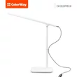 Kép 5/5 - COLORWAY Asztali LED lámpa beépített akkumulátor, forgatható, 252 lm, fehér (CW-DL03PMB-W)
