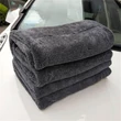 Kép 4/5 - COLORWAY univerzális törlőkendő, CW-4412, Microfiber car universal Extra Dry 1200gsm 40x40cm gray