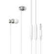 Kép 1/4 - COLORWAY Fejhallgató CW-WD03WT, 3,5 mm-es vezetékes fülhallgató UrbanBeat White