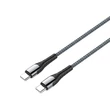 Kép 2/5 - COLORWAY Kábel, Type-C - Type-C (PD Fast Charging 65W) 3.0A 2m gray (CW-CBPDCC039-GR)