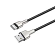Kép 5/5 - COLORWAY Kábel,  USB - Type-C (head metal) 2.4A 1m black (CW-CBUC046-BK)