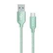 Kép 2/2 - COLORWAY Kábel, USB Type-C 1m 2.1A menta (CW-CBUC003-MT)