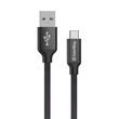 Kép 2/2 - COLORWAY Kábel, USB Type-C 2m 2.4A black (CW-CBUC008-BK)