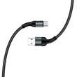 Kép 5/5 - COLORWAY Kábel, USB Type-C CW-CBUC045-BK, nylon 2,4A 1M fekete