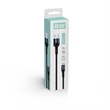 Kép 2/5 - COLORWAY Kábel, USB Type-C CW-CBUC045-BK, nylon 2,4A 1M fekete