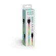 Kép 1/3 - COLORWAY Kábel, USB Type-C (multicolor) 2.4A 1m (CW-CBUC018-MC)
