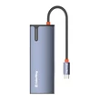 Kép 1/5 - COLORWAY USB-elosztó (dokkolóállomás) CW-HUB02, USB-C 6-B-1 Type C PD 100W/USB3.0?3/HDMI 4?/RJ45