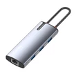 Kép 5/5 - COLORWAY USB-elosztó (dokkolóállomás) CW-HUB02, USB-C 6-B-1 Type C PD 100W/USB3.0?3/HDMI 4?/RJ45